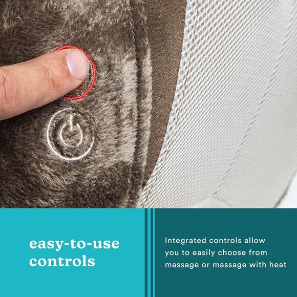 Homedics 3D Shiatsu & Vibration Massage Pillow with Heat - Picture 4 of 9